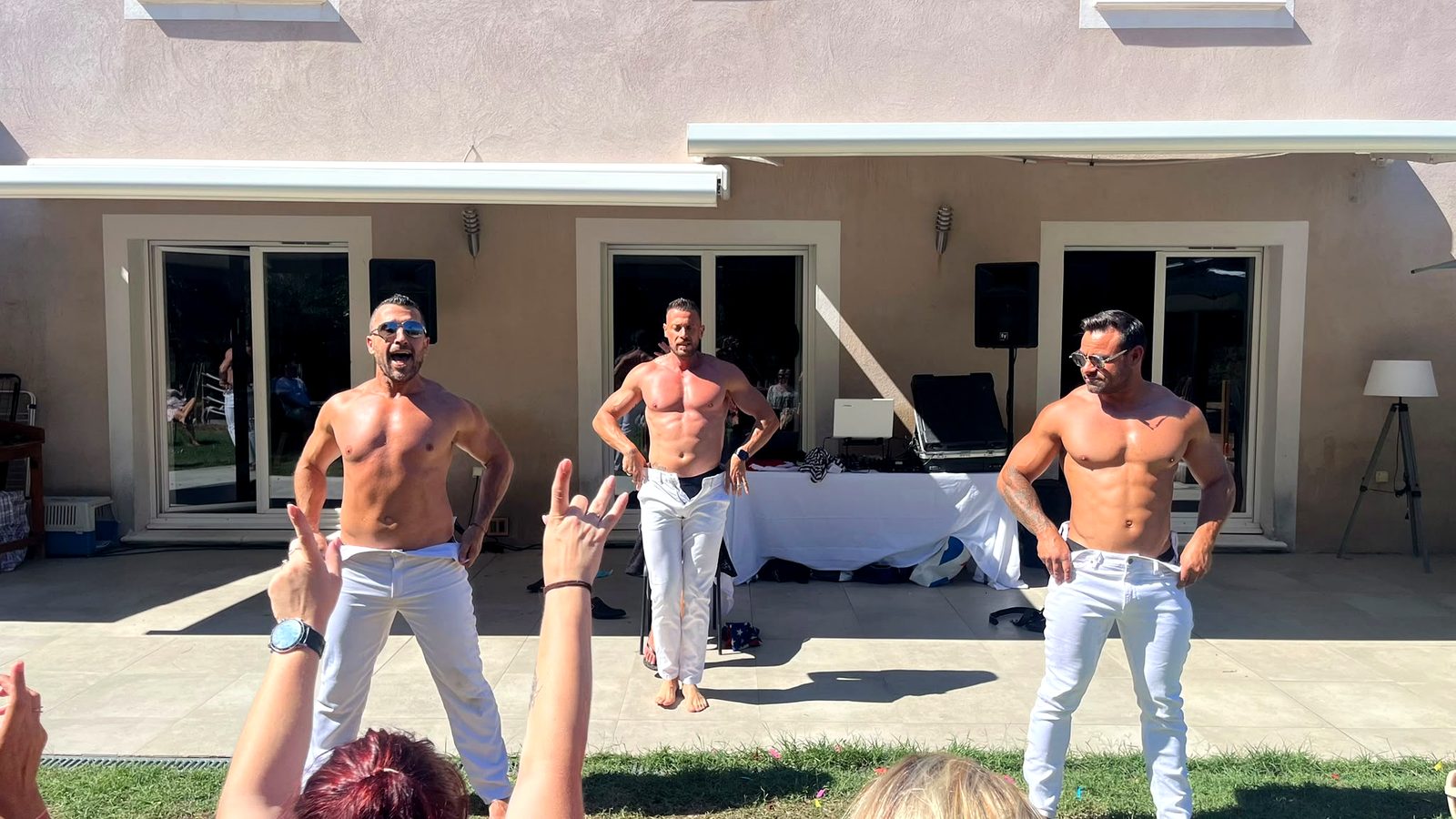 Show chippendale en après-midi entre copines et amis à Nice - Les Gentlemen