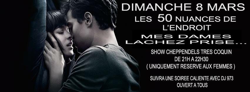 Coulisses d'un show chippendales sur le theme 50 Nuances de Grey par Les Gentlemen Striptease en PACA